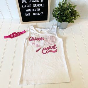 ❤️Girls Gymboree Tennis Tank, Size 8